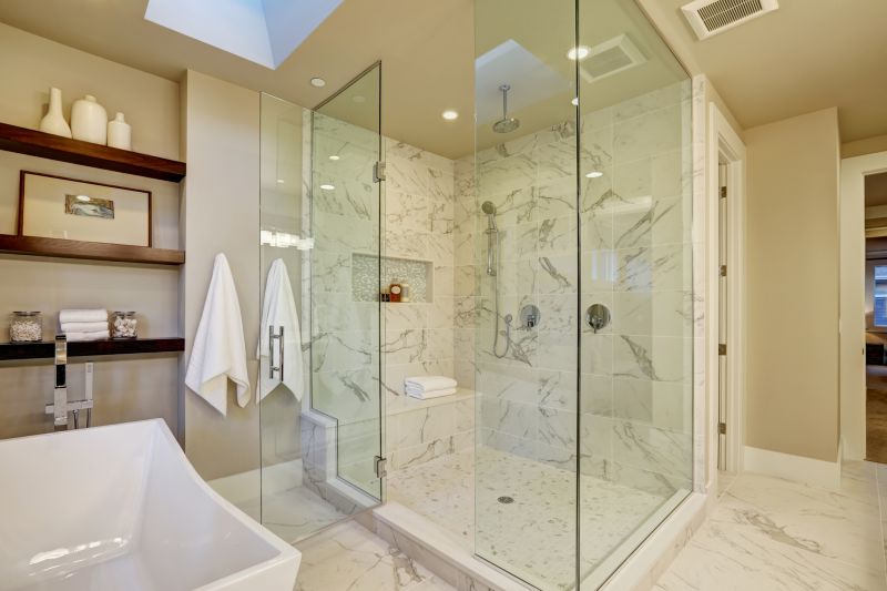 Spa-Inspired Shower Enclosure